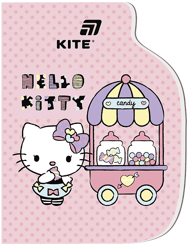 Блокнот А6 60арк. вирубка Hello Kitty №HK26-223-1/Kite/(50)
