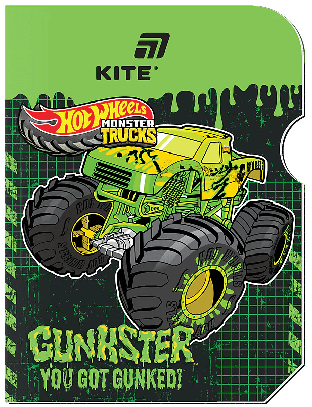Блокнот А6 60арк. вирубка Hot Wheels №HW26-223/Kite/(50)