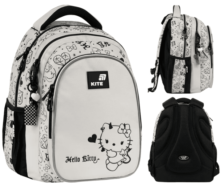 Рюкзак "Kite" Education teens Hello Kitty 3від.,2карм. №HK26-8001M(6)(10)
