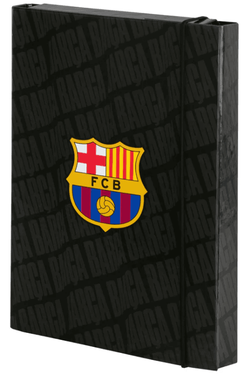 Папка для тетр. В5 "Kite" № BC26-210 FC Barcelona на рез. картон(10)(40)