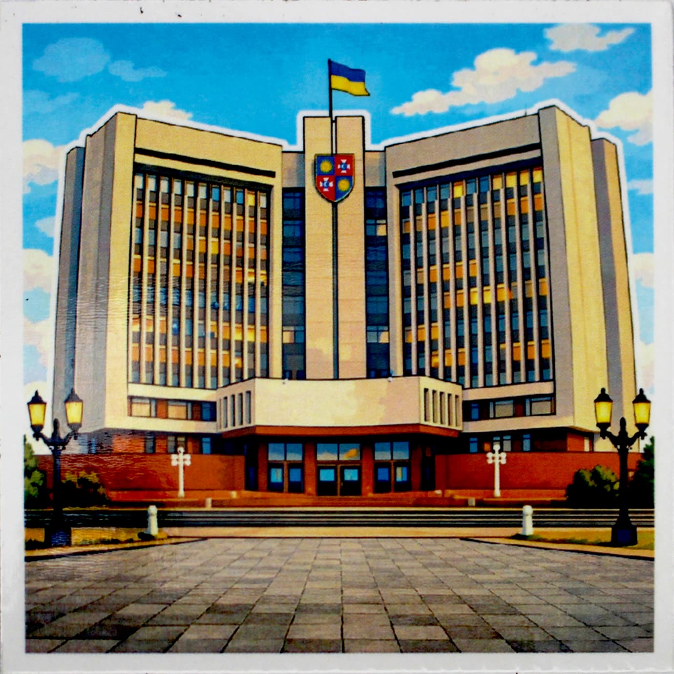 Магніт 7х7 №13 "Книжка"/НСВ/