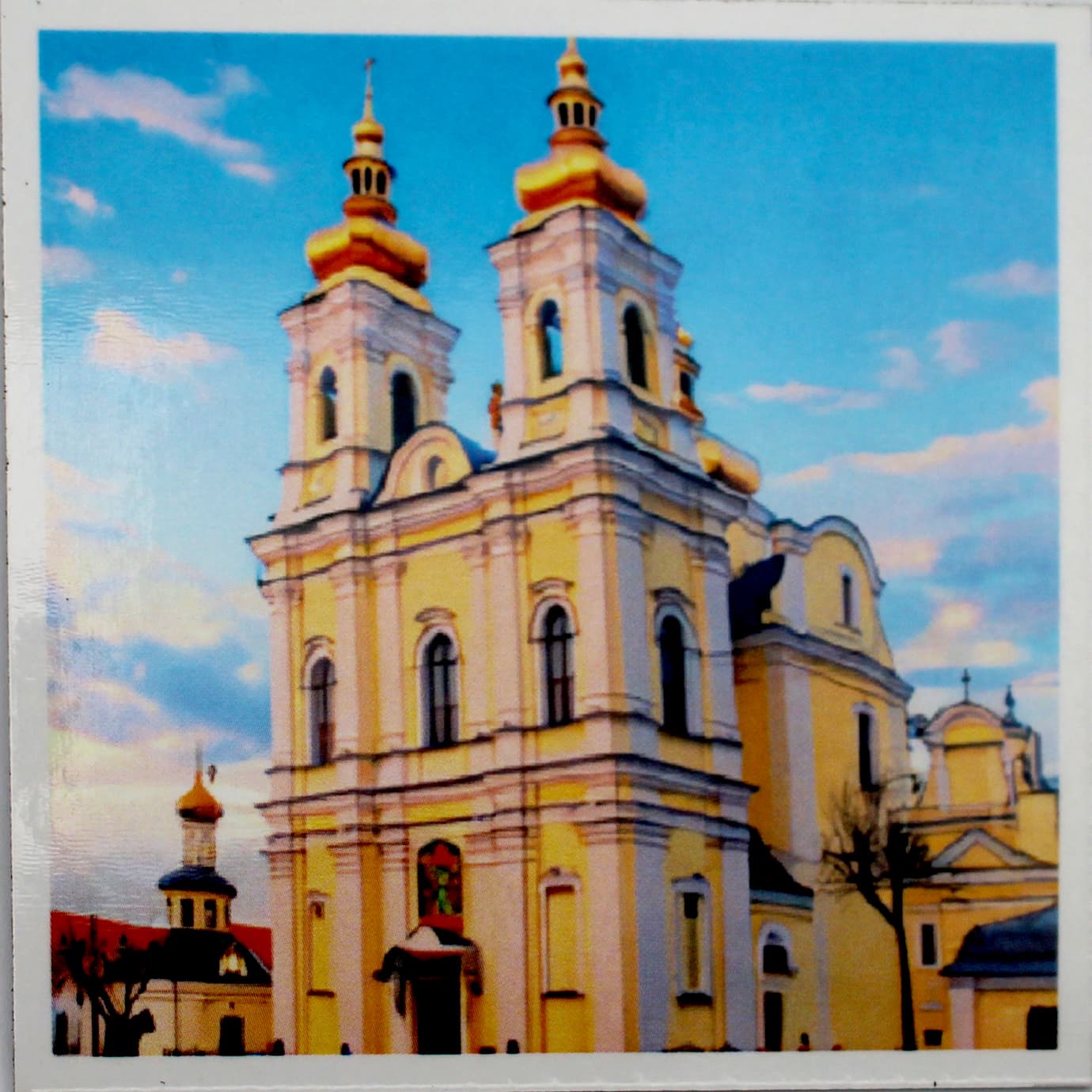Магніт 7х7 №15 "Собор"/НСВ/