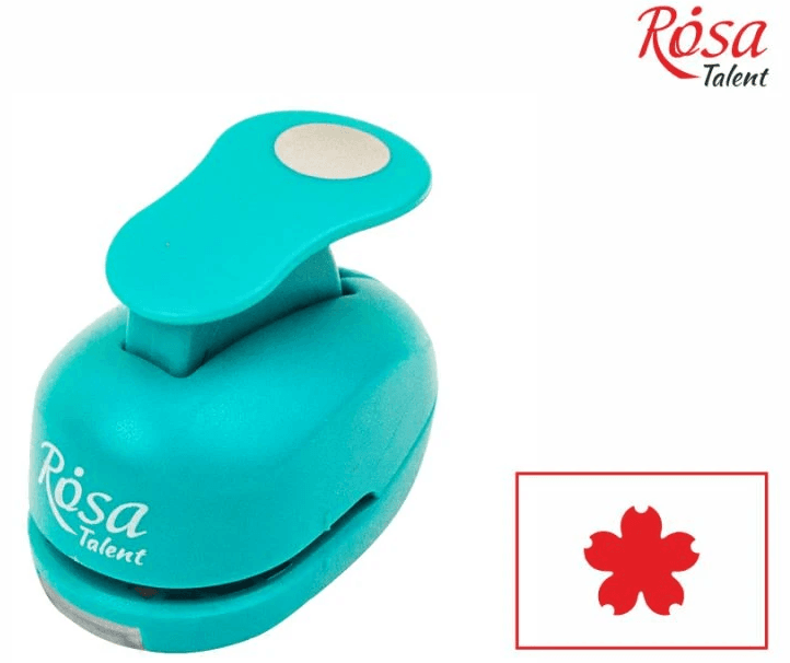 Дырокол "Rosa Talent" Цветок 1,6см №8805101(12)