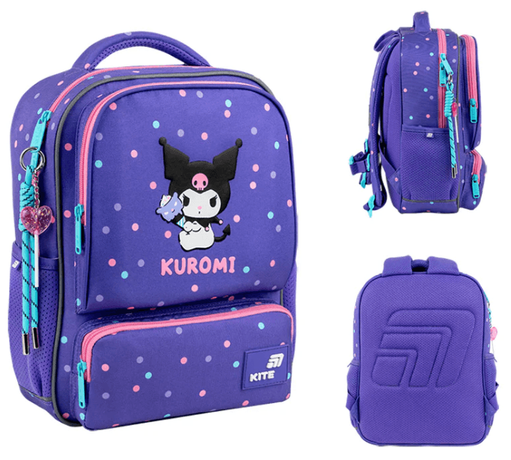 Рюкзак "Kite" Kids Kuromi 1від.,3карм. №HK26-559XS-1