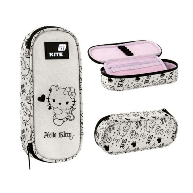 Пенал "Kite" Hello Kitty 1від.,м'який №HK26-599-4
