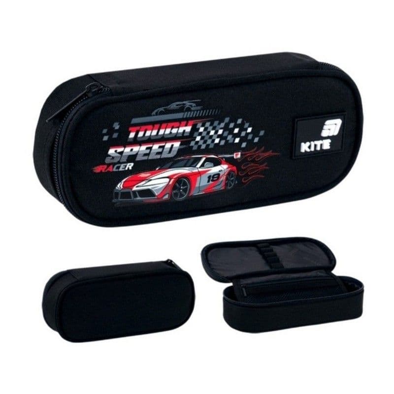 Пенал "Kite" Speed Racer 1від.,м'який №K26-599-2