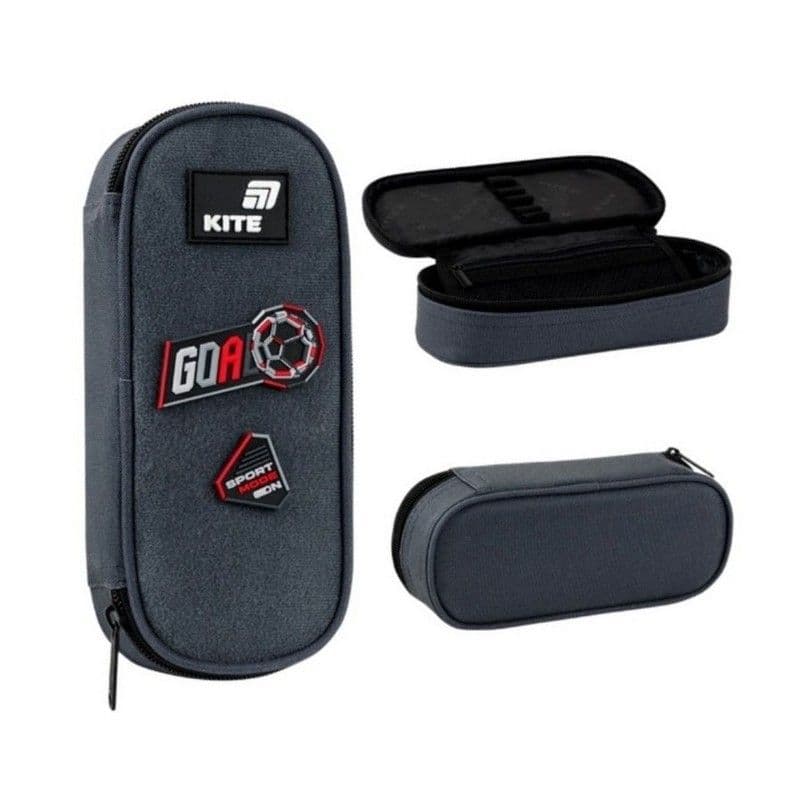 Пенал "Kite" Sport Mode 1від.,м'який №K26-599-14