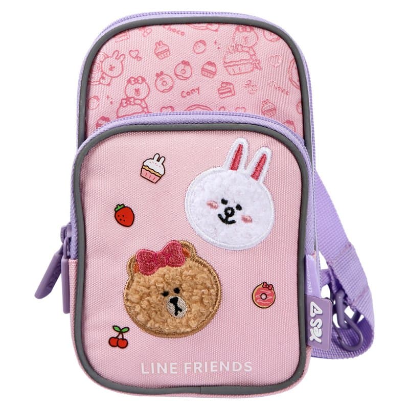 Сумка плечова "Yes" CBK-3 Line Friends Always Together 1від.2карм. №550570