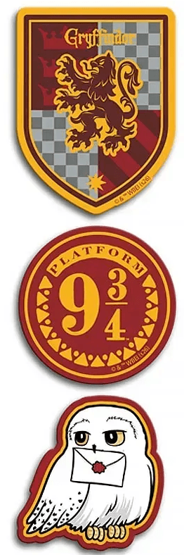 Бейдж "Kite" №HP26-3012 Harry Potter на липучці, 3шт