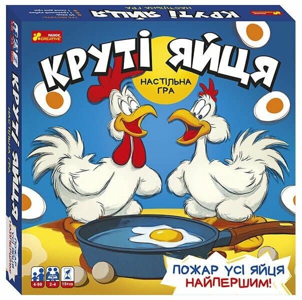 Гра "Круті яйця" №10120222У/Ранок/