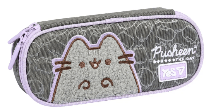 Пенал "Yes" Pusheen Gray м'який 1від.№PH-30/533763