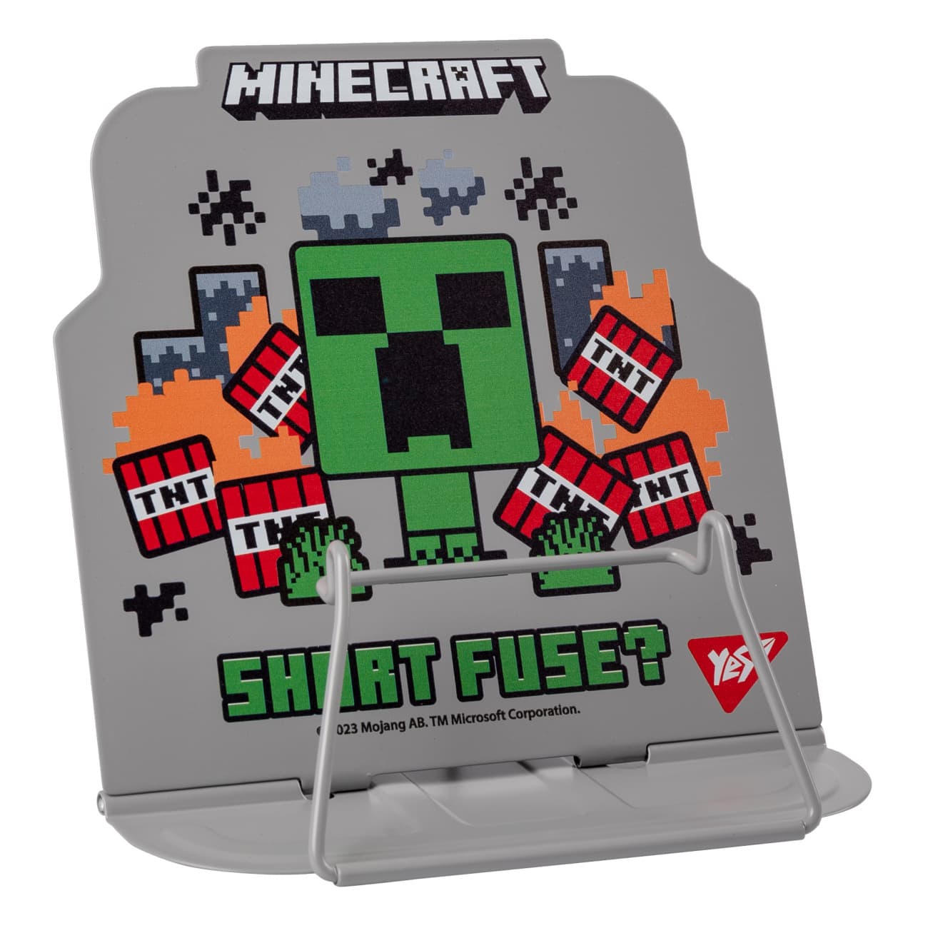 Підставка для книг "Yes" "Minecraft" №470512 метал. з висічкою,фігурна(24)