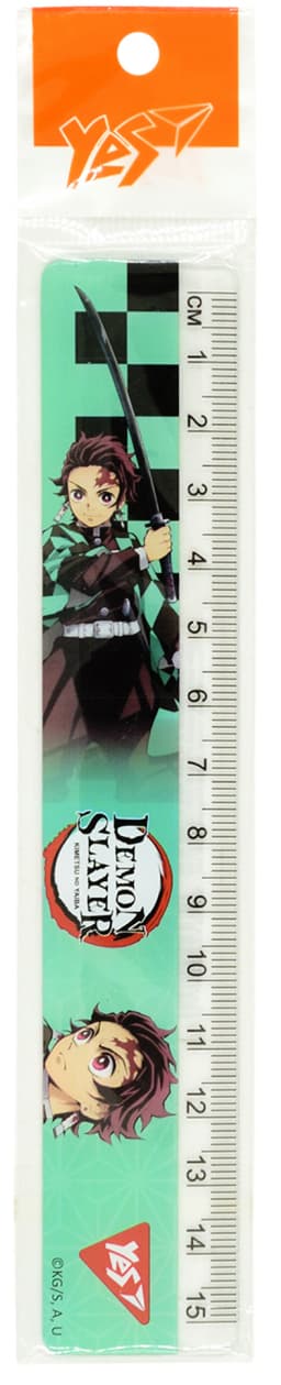 Линейка пласт. 15см "Yes" Demon Slayer №370678(20)(100)