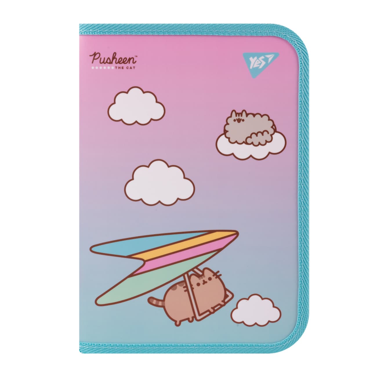 Папка для тетр. В5 "Yes" №492204 "Pusheen. Stormy" на блеск. пласт.(12)(96)