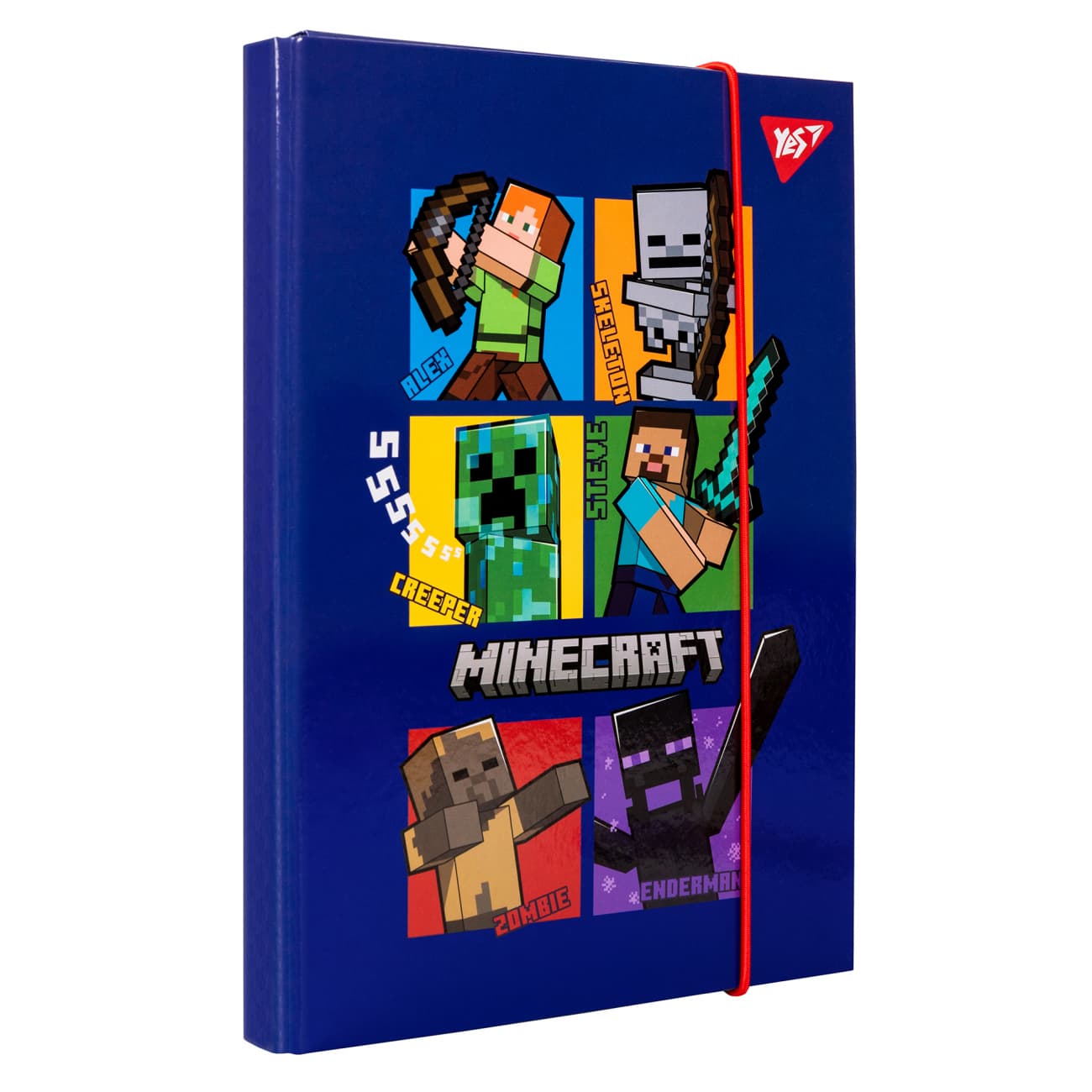 Папка для зош. В5 "Yes" №500238 "Minecraft" на рез. картон(12)