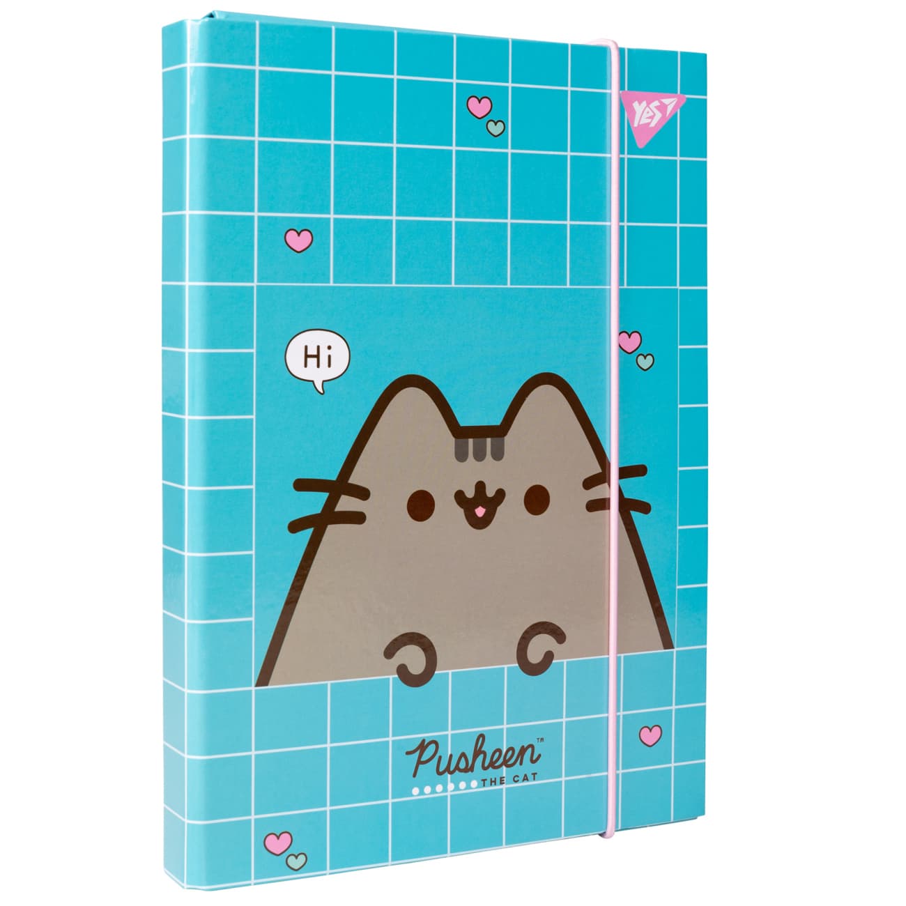 Папка для тетр. В5 "Yes" №500239 "Pusheen" на рез. картон(12)