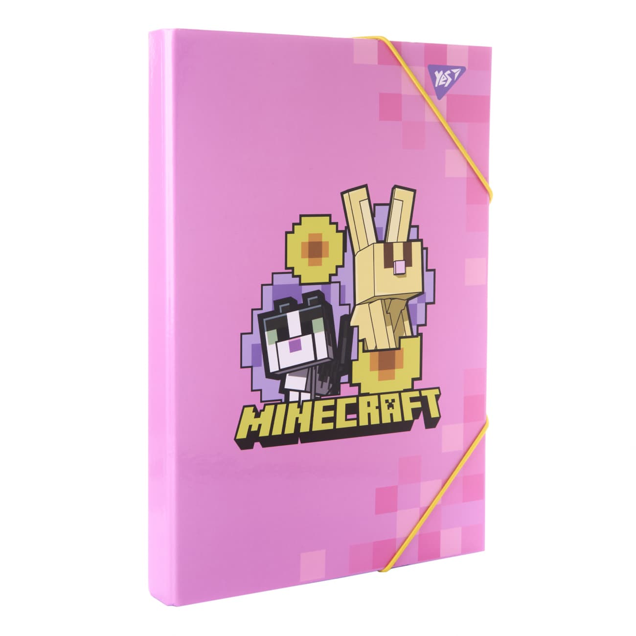 Папка для труда А4 "Yes" №500248 "Minecraft Spring" картон.(20)