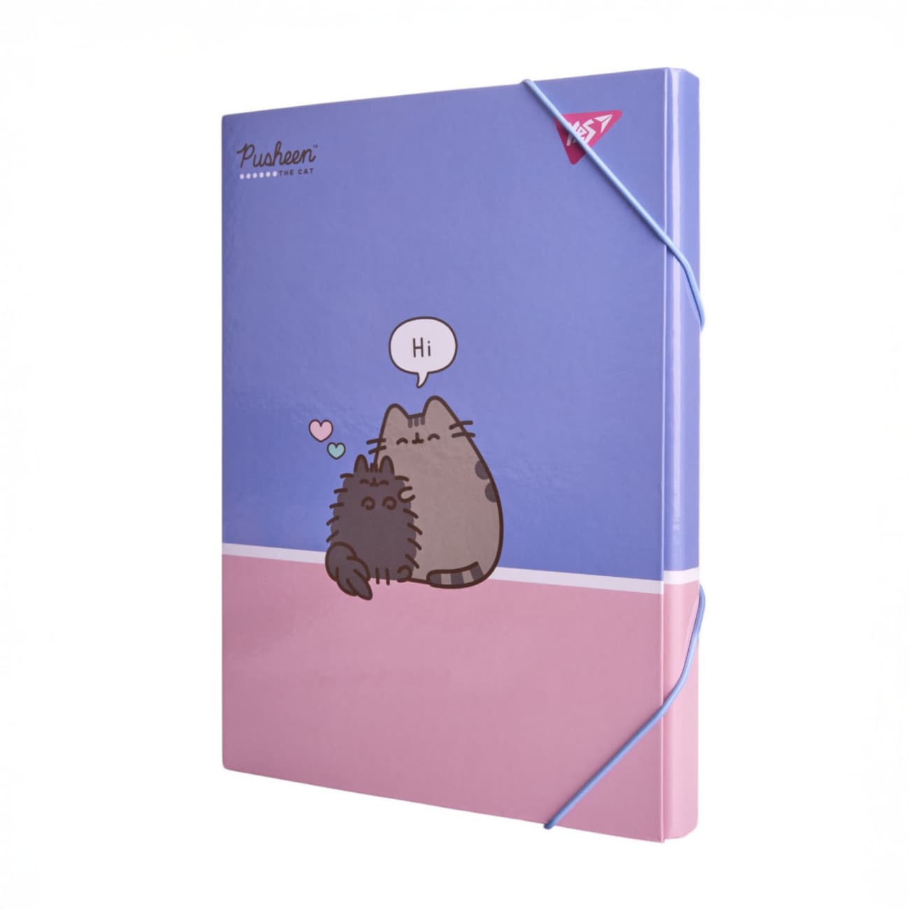 Папка для труда А4 "Yes" №500249 "Pusheen" на рез. картон.(20)