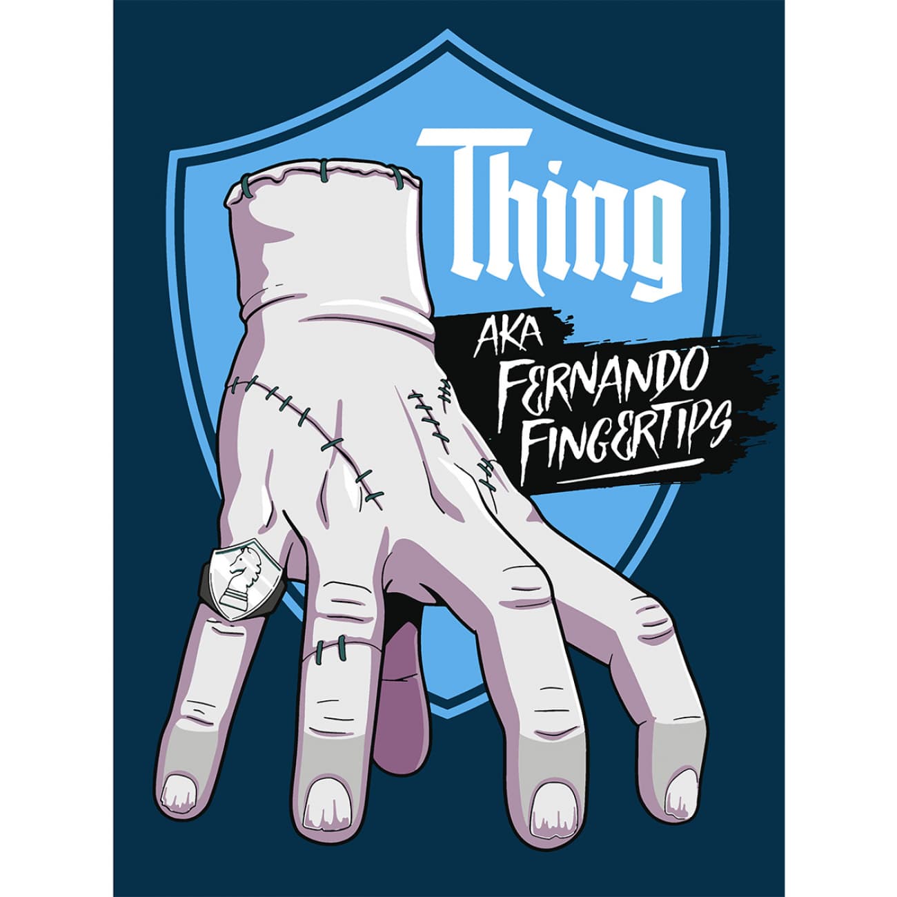 Картины по номерам "Santi" Wednesday. Thing Hand 30х40см №955040