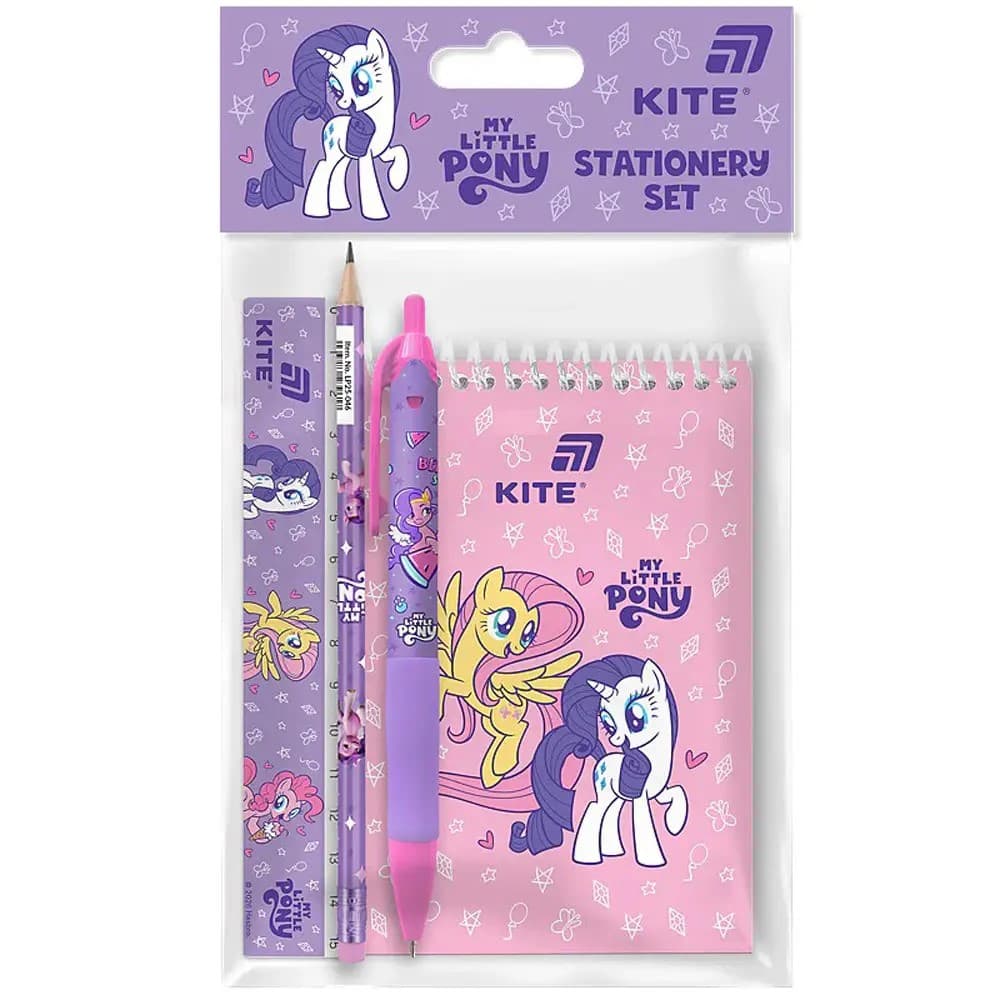 Набір канцтоварів 4 предм. "Kite" My Little Pony №LP26-S03