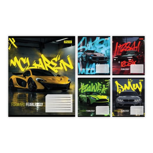 Зошит 36арк. кліт. 1В Fearleslly forward №768674(15)(240)