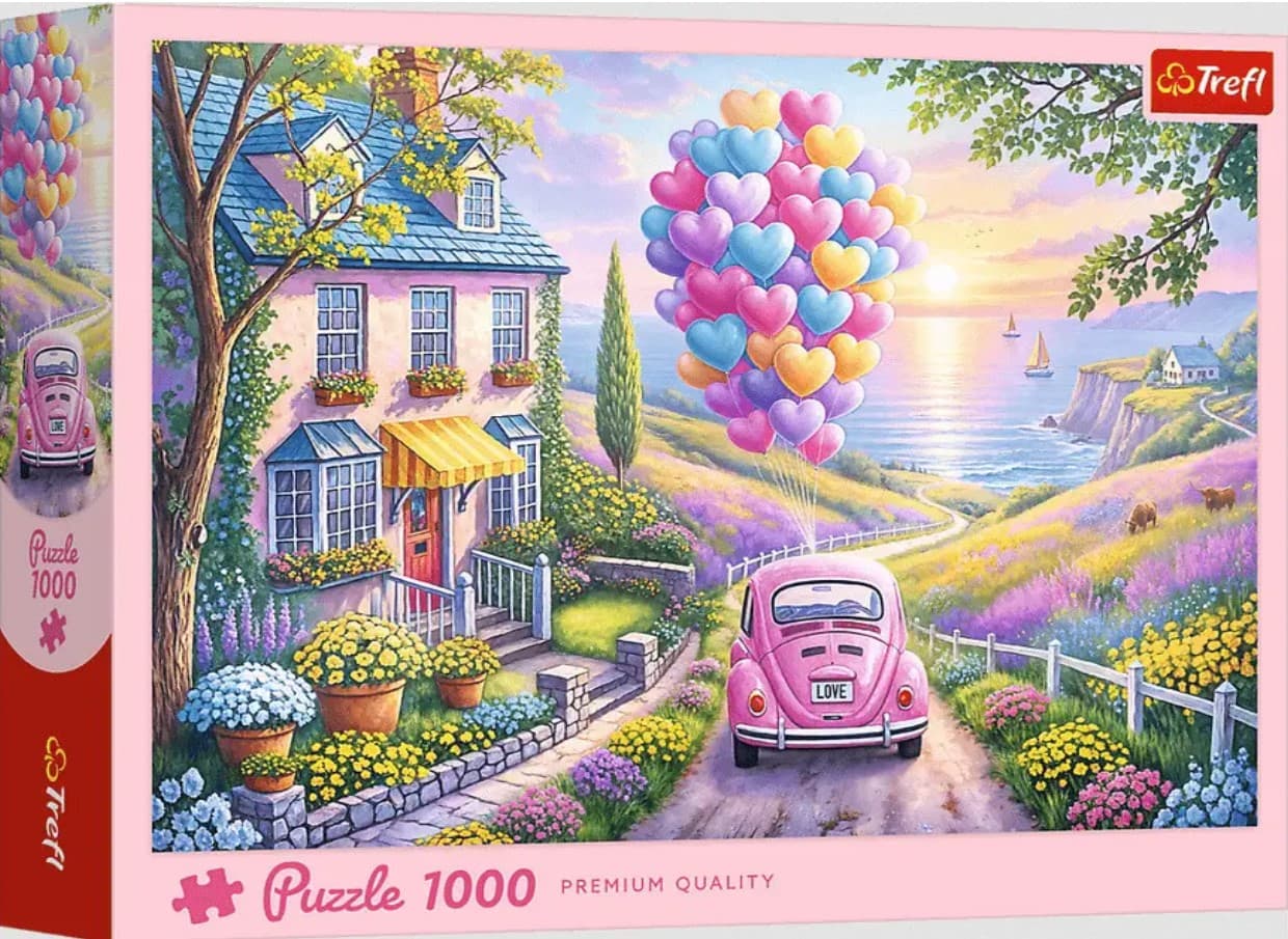 Пазлы Trefl 1000эл. Романтическая поездка №10971