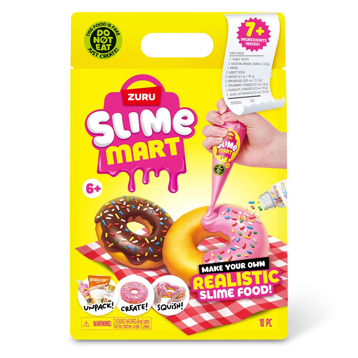 Ігровий набір "Slime Mart" серії Shopping Bag - Пончик №15901B/КіддіСвіт/