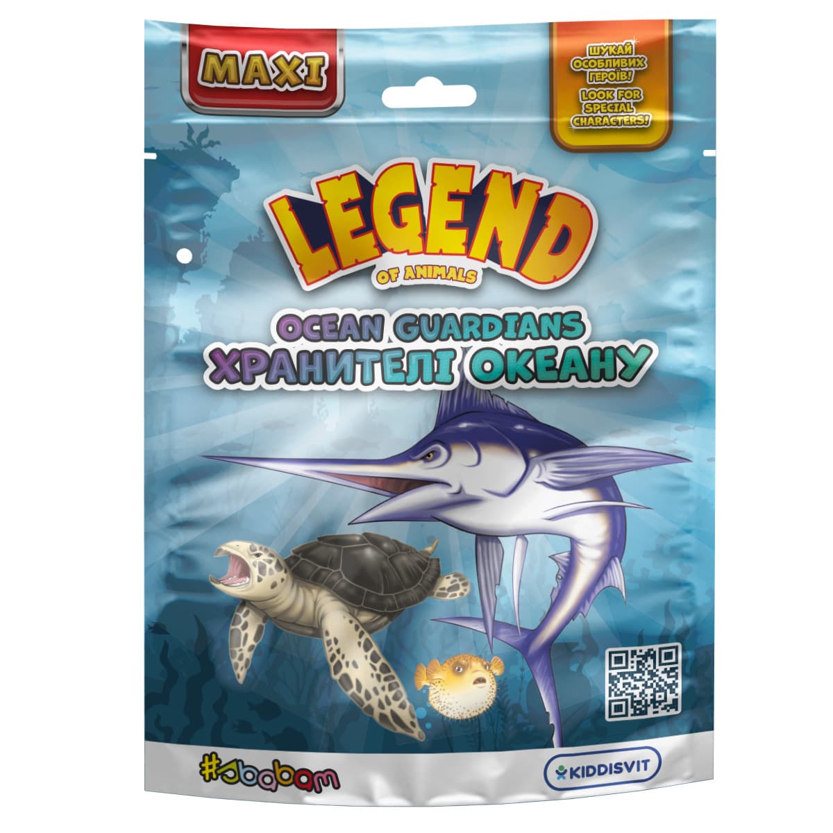Стретч-іграшка "ХРАНИТЕЛІ ОКЕАНУ " серії LEGEND OF ANIMALS МАКСІ №106/CN24/КіддіСвіт/