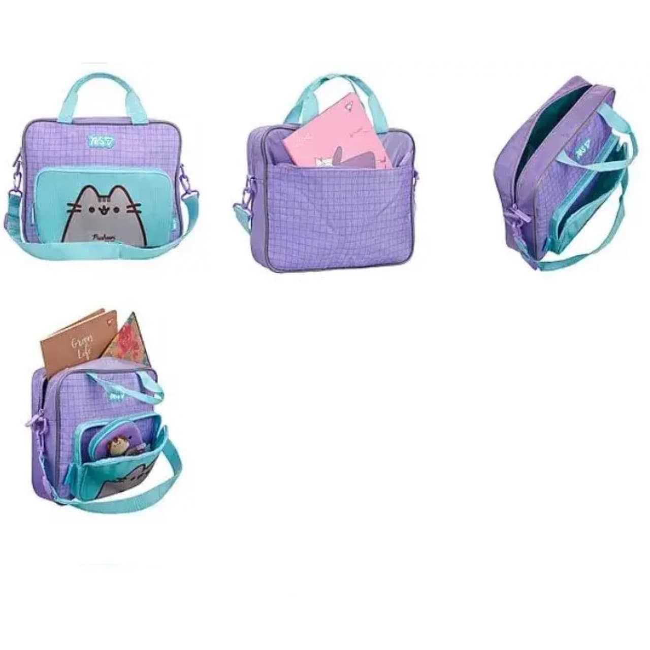 Сумка шкільна А4  "Yes" B-1 Pusheen Summer №550418