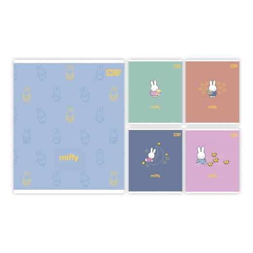 Зошит А5 YES 12арк. кос. лін. глитер+УФ+soft touch Miffy Bunny №768599(10)(250)