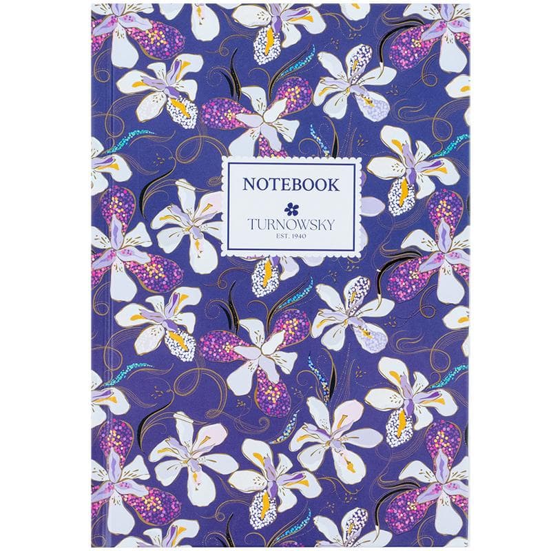 Блокнот А5 96арк. кліт. тв. обкл. "Turnowsky Floral 5" №8457-14-A-TR/Axent/(20)
