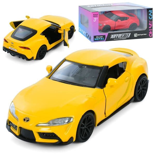 Машина інер-а метал. "Автосвіт" Toyota Supra 2020 12см,в кор-ці,15,5х7х7см №AS-3119(48)