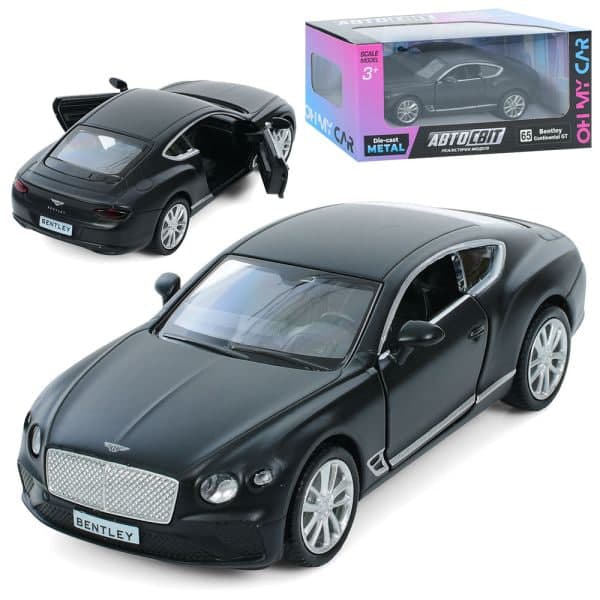 Машина інер-а метал. "Автосвіт" Bentley Continental GT 2018 12см,в кор-ці №AS-3132(48)