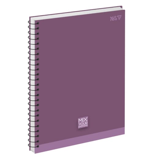 Зошит пруж. А4 80арк. кліт. карт.обкл. "Mix your emotions" №152274/Yes/(60)