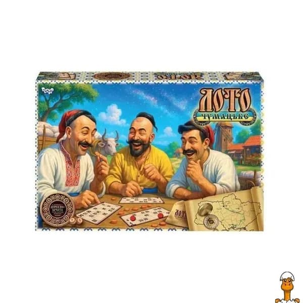 Гра "Лото Чумацьке" бочата укр.№DTG105/DankoToys/(5)