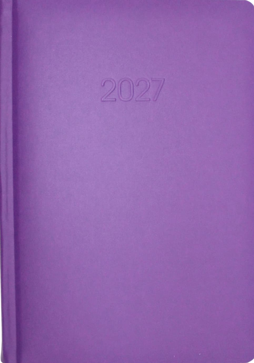Ежедневник A5 Economix датированный 2027 Satin фиолетовый E21612-12  