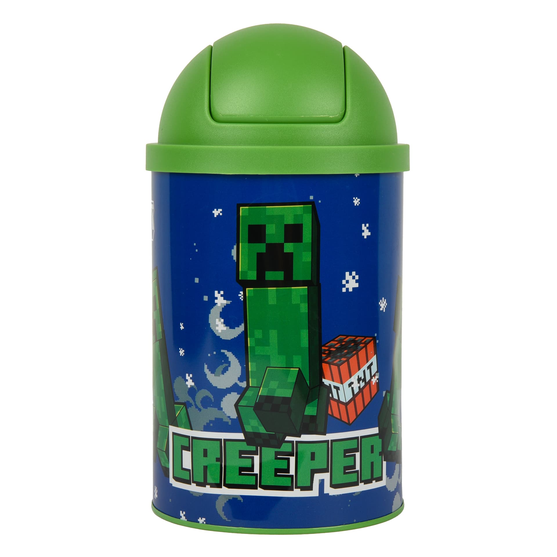 Контейнер для сміття "Yes" Minecraft Creeper настільний №708569(12)