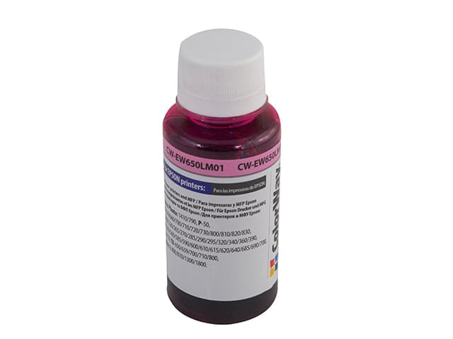 Чернила ColorWay Epson TX650/EW650LM 100 мл light magenta