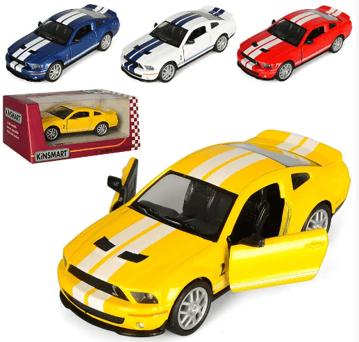 Машина метал. "Kinsmart" Sheiby GT50 2007,в кор-ке,16х8,5х7,5см №KT5310W(24)