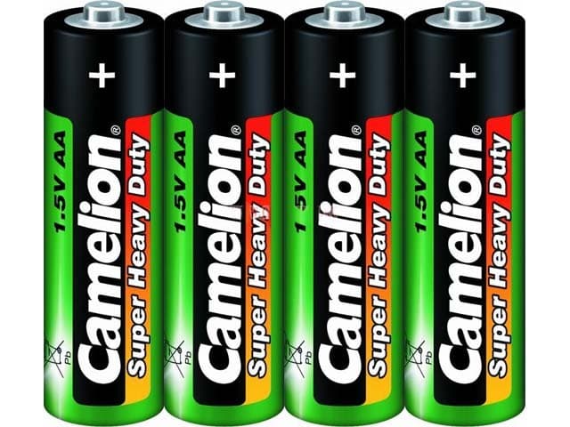 Батарейки Camelion green R-06 плівка 4 шт (15) (240)