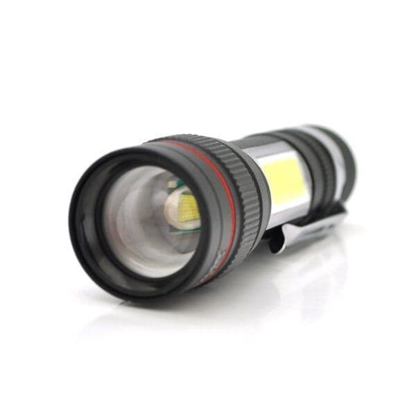 Ліхтар акум. метал. "X-balog" ЗП USB zoom 3 режими №BL-520-T6+COB/6991(60)