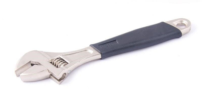 Ключ разводной Master Tool 250 мм с резиновой ручкой №76-0123