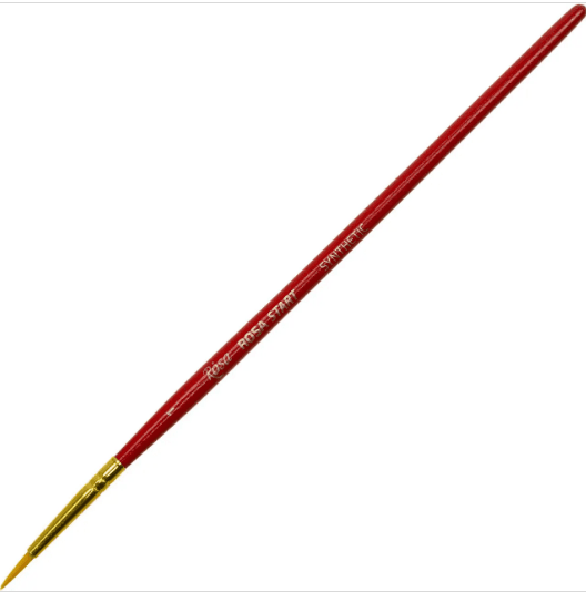 Пензлик художній Rosa Start синтетика, круглий, коротка ручка 8750101 1