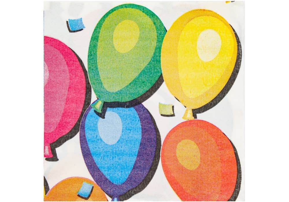 Набір серветок столових Maxi 2-х шарові Ballons (36) №MX44655
