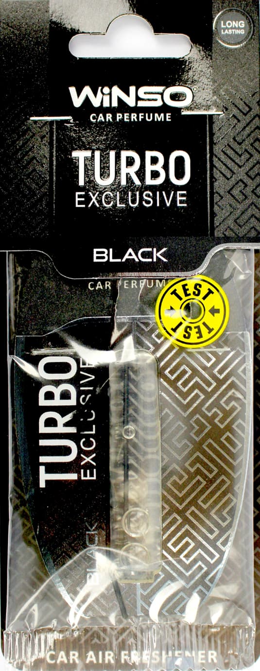 Аромадифузор для авто "Winso" 6мл Turbo Exclusive Black з капсулою(25)