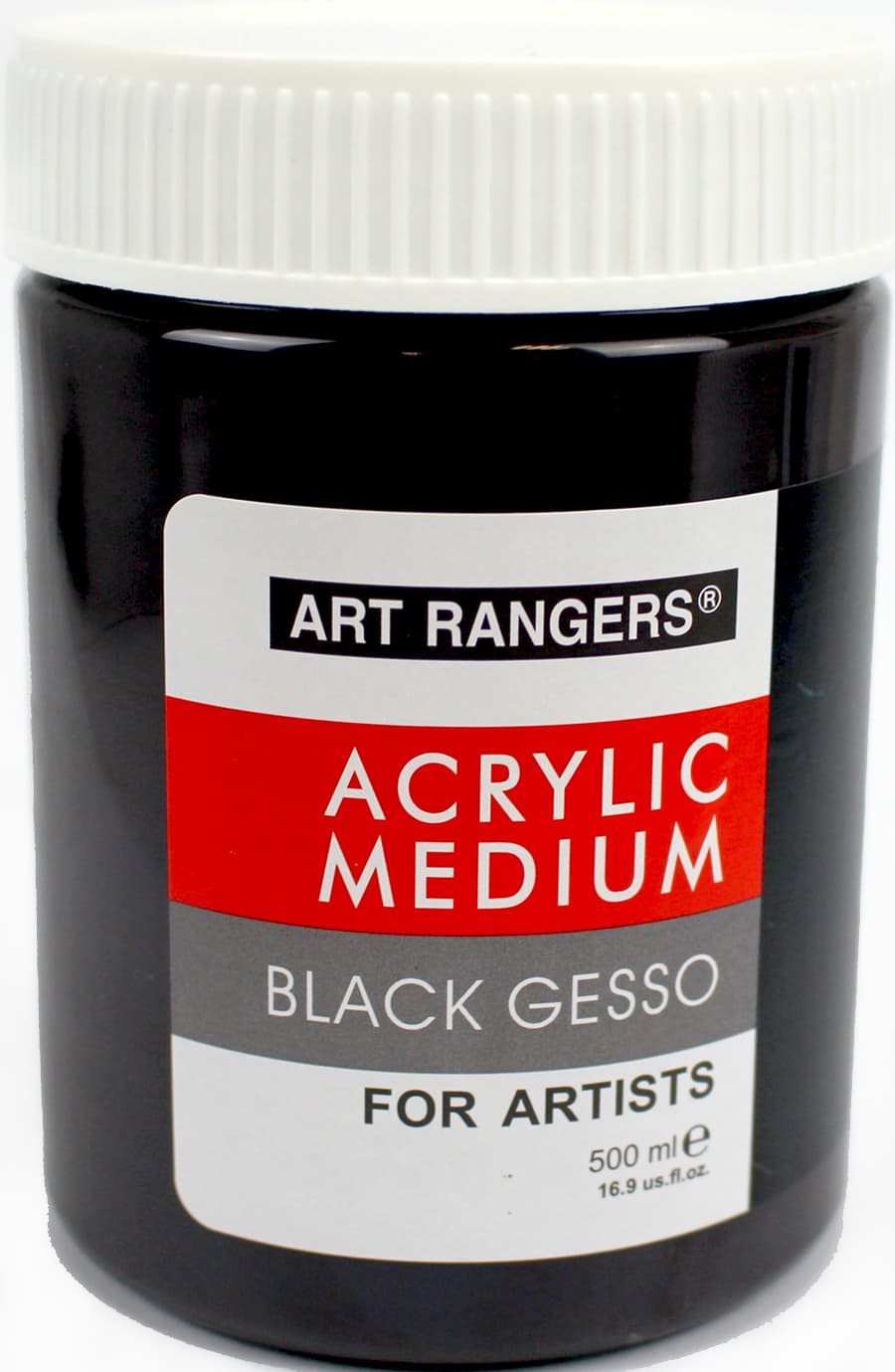 Грунт акриловый 500мл "Art rangers" чёрный №PA61C3023500A/№PA61C303500A(12)