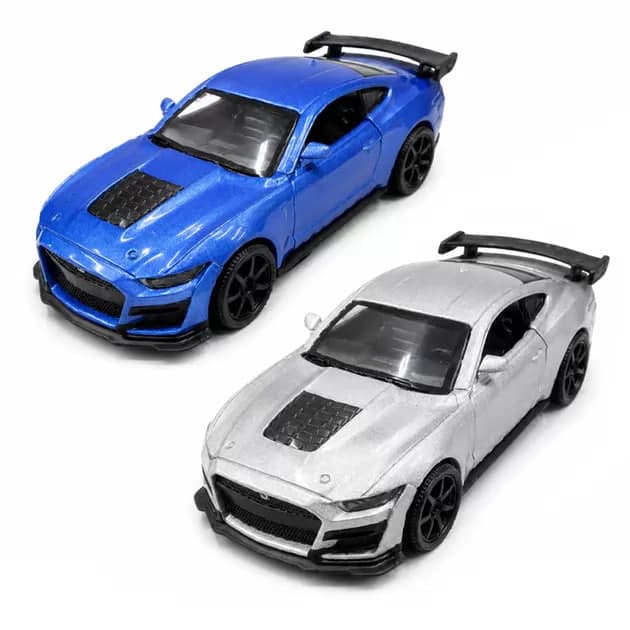 Автомодель "Technodriver" Ford Mustang Shelby GT500 2024 сіра,синя №260091U/КіддіСвіт/