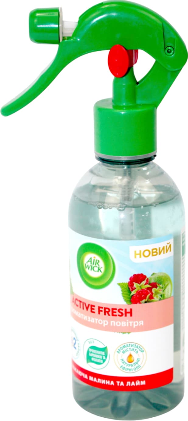 Освежитель воздуха AirWick Освежающая малина и лайм 237мл(6)