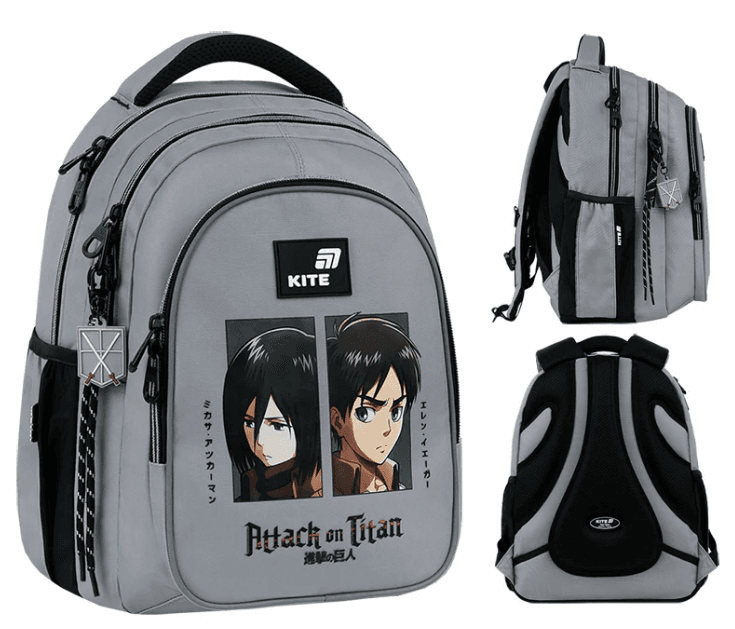 Рюкзак "Kite" Education teens Attack on Titan Season 3від.,2карм. №AT26-8001M(6)(10)