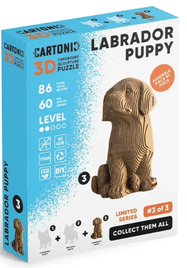 Пазлы 3D "Cartonic" Labrador Puppy